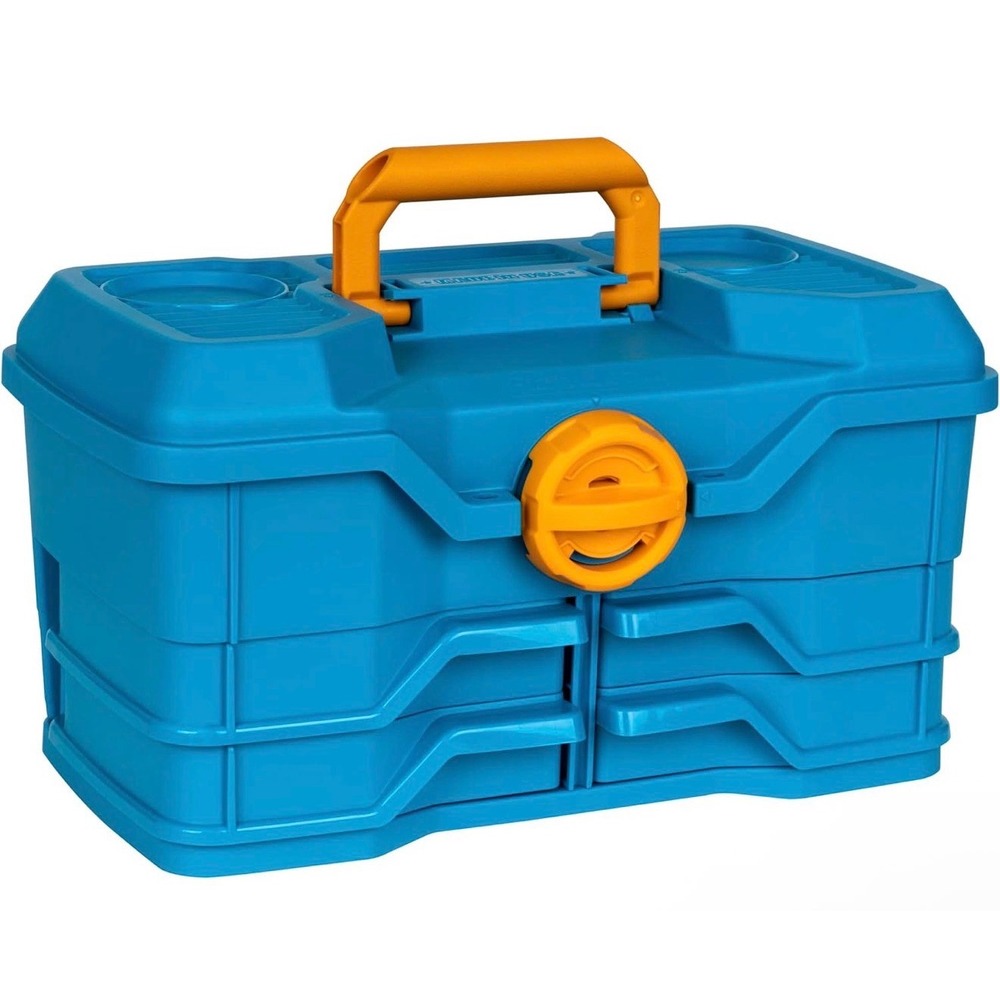 Flambeau Outdoors NextGen 440NGA Medium Tackle Box 4 Tray 23 Compartment Blue